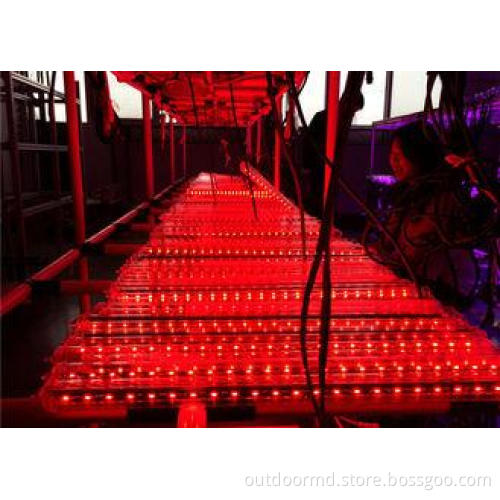 500mm Madrix LED Tube 12V SMD 5050 RGB 3D ICE Tube For Conc